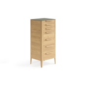 Комод Piega 7 ящиков дуб соломенный матовый